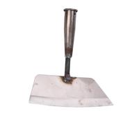 HIAKDOFT Pelle en Acier Forgé Désherbage Jardinage, Outil à Main Polyvalent Jardin, Compact Et Léger pour Plantation Et Ameublissement du Sol, sans Poignée, Surface Lisse Antirouille, Usage Extérieur