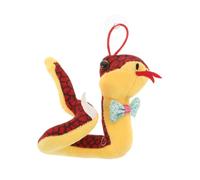 HIAKDOFT Pendentif Serpent Peluche Serpent en Peluche Mascotte réaliste réaliste