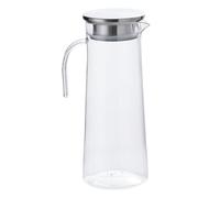 HIAKDOFT Pichet à Eau Froide Acrylique Incassable avec Couvercle Inox Pichet Boissons pour et Boissons Maison pour Dîner et Barbecue