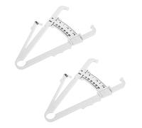 HIAKDOFT Pied à Coulisse 2Pcs Appareil de Mesure Grasse Ruban de Mesure Anti-Dérapant pour Hommes Femmes Garçon et Filles Analyseur de Graisse Portable pour Suivre