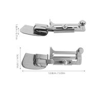 HIAKDOFT Pied de Reliure Réglable pour Machine à Coudre Domestique Ourlet Roulé Ajustable Accessoire Professionnel pour Couture Précise