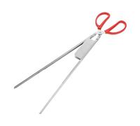 HIAKDOFT Pince Inoxydable pour Fruits de Mer Pince à Crabe Ergonomique Tête Droite Déviation Outil de Capture Polyvalent pour Crustacés