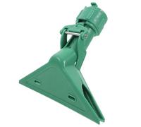 HIAKDOFT Pinces de Fixation pour Manche de Balai à Franges en Plastique Robuste, Accessoires pour Balais Cuisine, Tête de Serpillère Compatible Tiges Extensibles, Nettoyage Haute Portée