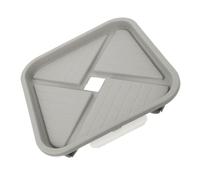 HIAKDOFT Plateau Roulant pour Plantes D'intérieur Et Extérieur avec Réserve d'eau, Base Carrée 32,7 Cm, Support Plastique Renforcé avec roulettes, Capacité Charge 60 Kg, Bac à Plantes Mobile Pratique