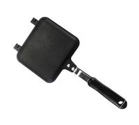 HIAKDOFT Poêle à Frire Antiadhésive pour Gaz Moule à Sandwich et Toast Poêle Alliage Aluminium Légère pour Œufs Burgers et Poissons