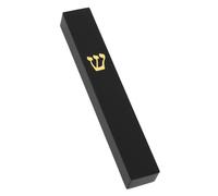 HIAKDOFT Porte En Résine Pendaison Ornement Bénédiction Coloré Décor Mezouza Religieuse Mezouzah La Porte Plaque De Porte Juive Mezouza Porte Noir Acrylique