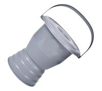 HIAKDOFT Pot de Chambre Épais avec Couvercle et Poignée Ergonomique Urinoir Portable pour Adultes Garçon Fille et Personnes à Mobilité Réduite Résistant et Facile à Nettoyer Usage