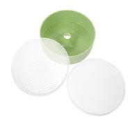 HIAKDOFT Pot De Fleurs pour Chat sans Terre Hydroponique Vert Jardinière Pratique pour à Chat Domestique Culture Facile Extérieur Intérieur, Coffret sans Compact Et Léger pour Plantation Urbaine