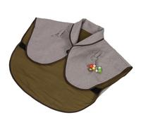 HIAKDOFT Protection d'Épaule Réutilisable en Coton-Lin pour Perroquets Épaulière Anti-Rayures et Couche Absorbante Châle Protecteur Confortable pour Dressage et Soins d'oiseaux