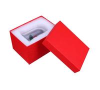 HIAKDOFT Rose Cristal Éternelle Rouge sous Cloche Décoration Romantique Mariage Saint Valentin Cadeau et