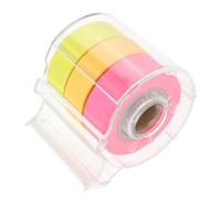 HIAKDOFT Rouleau de Notes Adhésives Autocollantes 3 Pièces Ruban Mémo Multifonction pour Maison et Bureau Blocs-Notes Autocollants Colorés pour Organisation et Scrapbooking Accessoires