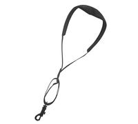 HIAKDOFT Sangle Saxophone Réglable Néoprène Rembourrée Harnais Épaule Confortable pour Adultes et Étudiants Support et Léger pour Sax Ténor Alto Soprano