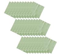 HIAKDOFT Serviettes de Mariage Jetables Festonnées Vertes 100 Pièces 12,5 X 12,5 Cm en Papier Double Épaisseur Absorbantes pour Table de Desserts Fête de Fiançailles et