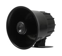 HIAKDOFT Sirène Alarme Extérieure Étanche pour Voiture et Camion Haut Parleur Pa Puissant pour Accessoires Automobiles Avertisseur Sonore pour Sécurité Routière