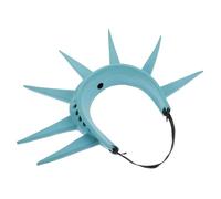 HIAKDOFT Statue de Costume Bandeau et Torche pour Fête Patriotique et Halloween Accessoires de Déguisement Confortables pour Adultes
