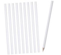 HIAKDOFT Stylo à Pointe D'ongle pour Nail Art 10 Pièces Blanc, Outils à Points pour Manucure Précis, Sélecteur de Strass Manuel, Accessoires Artisanat Bijoux, Usage Professionnel