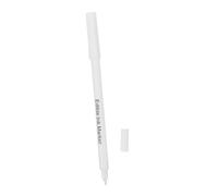 HIAKDOFT Stylo Comestible pour Décoration Gâteau Blanc Pigment Alimentaire Portable Large Pointe pour Pâtisserie Accessoire Créatif pour Biscuits et Fondant Design Léger et Pratique