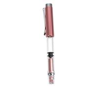 HIAKDOFT Stylo Pinceau Rechargeable à Piston pour Calligraphie Chinoise Encre Noire et Couleur pour Aquarelle Dessin et Écriture Scolaire