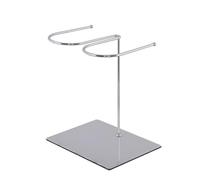 HIAKDOFT Support de pour Acier Inoxydable Miroir Porte Spécial Haute Résistance pour Boutique et Vitrine Féminine