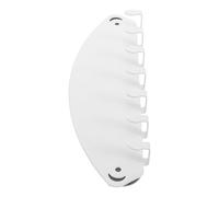 HIAKDOFT Support Mural Magnétique avec Crochets pour Clés Fixation sans Perçage Rangement Stable pour Cuisine et Réfrigérateur Design Moderne pour Organisation Murale