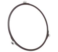 HIAKDOFT Support Plateau Tournant Micro-ondes avec Anneau Guide et Roulettes Silencieux pour Remplacement Plateau Verre