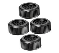 HIAKDOFT Support pour Lave-Linge Antidérapant Lot de 4 Patins Anti-Vibrations Réhausseur de Meuble Accessoire Antichoc pour Machine à Laver Maison Dortoir