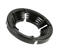 HIAKDOFT Support Wok Pare Vent Noir pour Cuisinière à Gaz Anneau Vent Rack Robuste Économiseur Dénergie pour Poêles et Casseroles Résistant Haute Température Usage Domestique et