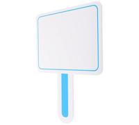 HIAKDOFT Tableau de Score Effaçable à Sec Portable 21×29 CM Pagaie Simple en Matériau Pratique Tableau Blanc à Main pour Jeux Vote et Activités Scolaires