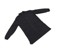 HIAKDOFT Tablier Imperméable pour Toiletteur Animalier avec Manches Longues et Poche Blouse Résistante Nylon pour Salon de Toilettage École et Vétérinaire Noir
