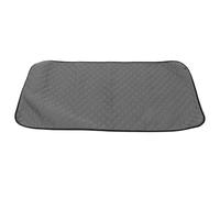 HIAKDOFT Tapis d'apprentissage Réutilisable Imperméable pour Chiens et Chiots Alèse Lavable 60X120 CM Gris Coussin Absorbant Multi-Couches pour Dressage et Protection de Sols Lors de