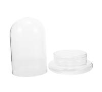 HIAKDOFT Terrarium Verre Transparent avec Cloche Verre Écologie De Moss pour Décoration Intérieure Modèle avec Ouverture Large pour Fleurs Et Plantes Artificielles