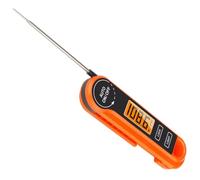 HIAKDOFT Thermomètre à Viande Étanche avec Rapide pour Cuisine Barbecue et Fumoir Thermomètre Alimentaire Numérique Pratique avec Support Magnétique