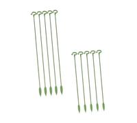 HIAKDOFT Tuteurs à Fleurs pour Orchidées et Petites Plantes en Pot, Lot de 20 Pièces, Supports en Fibre de Verre Résistants, Piquets de Soutien pour Jardin Intérieur et Extérieur