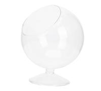 HIAKDOFT Verre Transparent Pot de Plantes Hydroponiques Conteneur Multi-Usage pour Micro Paysage et Stockage Décoratif Vase Verre et Léger pour Maison et Bureau