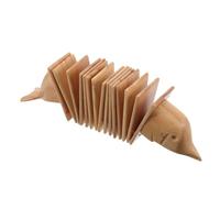 HIAKDOFT Wooden Dolphin Clapper for Children Safe Ergonomic Percussion Instrument for Rhythm Practice and Creative Music Play at Home Classroom