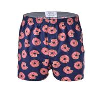 Hialegion Boxer Hommes Coton Large American Boxer Hommes Confortable Boxer Respirant Caleçons Caleçons Courts 1 Pack XL