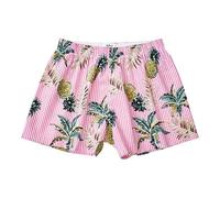 Hialegion Femmes Boxer Shorts Coton Imprimé Boxer Shorts Tressé Fun Respirant Transpiration Multicouleur Pyjama pour Femmes XS-XL