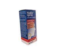Hialix Spray 30 ml pour la gorge,Avec de l'acide hyaluronique et de l'extrait de lichen islandais,Mauve et Tille,Hydrate et Protége,Gorge,Cordes vocales,Larynx,Produit naturel