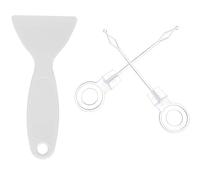 HIAMEA Déboucheur de trou de vidange réutilisable en plastique pour tous les mini accessoires de réfrigérateur et armoires à vin de cuisine