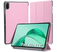 Hianjoo Étui Coque Compatible pour Huawei Honor Pad X8a 11.0”, Ultra Slim PU Housse Cover de Protection avec Fonction Veille/Réveil Automatique Compatible pour Honor Pad X8a, Rose