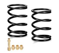 HIAORS Racing 18lb Valve Springs for Predator 212cc 196cc 224cc Non Hemi GX160 GX200 6.5hp OHV Clone Engine Coleman CT200U BT200X CT200U-EX Mini Bike Go Kart Performance Parts with Main Jet Kit
