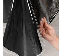 Hiasan Nappe rectangulaire en Plastique Transparent - 100% imperméable, résistante à l'huile et aux Taches, Facile à Nettoyer, en Vinyle Transparent, 177,8 x 178,8 cm