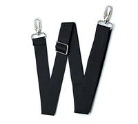 Hibate Noir 3,8cm Universel Remplacement Bandoulière Courroie Sac Sangles d'épaule Réglables pour Sac Marin Scolaires Mallette