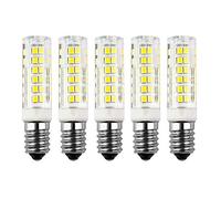 HiBay Lot de 5 Ampoules LED E14 7 W Blanc Chaud 75 LED Spots 680 lM Ampoule à Économie D'Énergie Remplace une Lampe Halogène 45 W 3000 K 230 V Non Dimmable