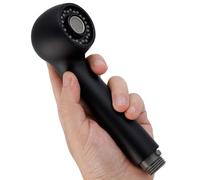 Hibbent Robinet Cuisine Douchette 2 Jets (Jet et Douche) Douche Remplacement Douchette pour Mitigeur Cuisine,Remplacement Pour Robinet de Lavabo ou Pomme de Douche Universelle, Noir Mat