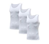 HIBETY Lot de 3 ou 5 débardeurs de compression sans manches pour homme, couche de base, débardeur de compression au frais et au sec, débardeurs de gym musculaire