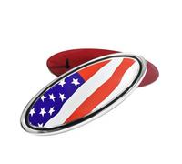 HIBEYO 1 Autocollant Universel pour calandre Avant arrière de hayon Convient pour Ford Autocollant pour calandre Avant, hayon, emblème Ovale, emblème de Bateau, Badge nominatif, décoration, 23 cm