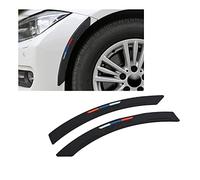 HIBEYO Élargisseur de Passage de Roue de Voiture - Autocollant Universel - Protection Anti-Collision - Élargissement d'aile de Roue - Décoration - Lot de 2 - Noir