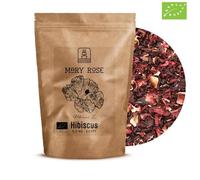 HIBISCUS BIO 500g Égyptien Mary Rose Fleur d'hibiscus Qualité Premium Fleurs naturelles Grandes Pétales
