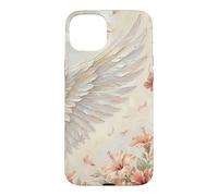 Hibiscus et Ailes Coque pour iPhone 15 Plus